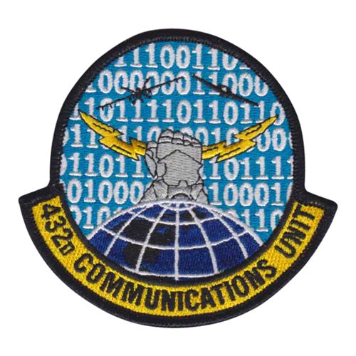 432 CU Morale Patch 432nd Communication Unit Patches