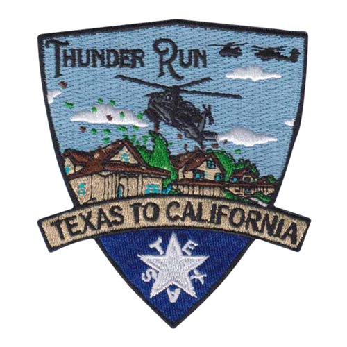 1-149 AB TXARNG Thunder Run Patch 