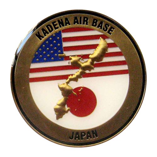 Minority Air Force Officers Kadena Air Base Challenge Coin - View 2