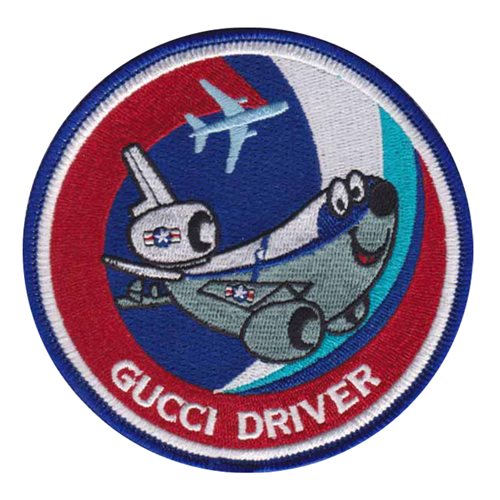 USAF 1stAIRLIFT SQ DRIVER パッチ USAF 388TH OPERATIONS SUPPORT SQ -388 OSS-F-35-PANTHER