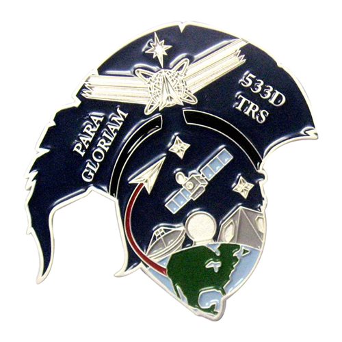 533 TRS Bottle Opener Challenge Coin - View 2