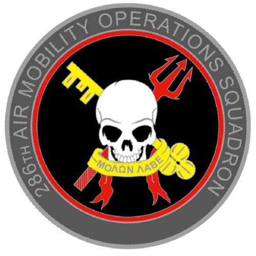 286 AMOS Challenge Coin - View 2