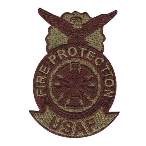 USAF Fire Protection Fire Chief Badge OCP Patch