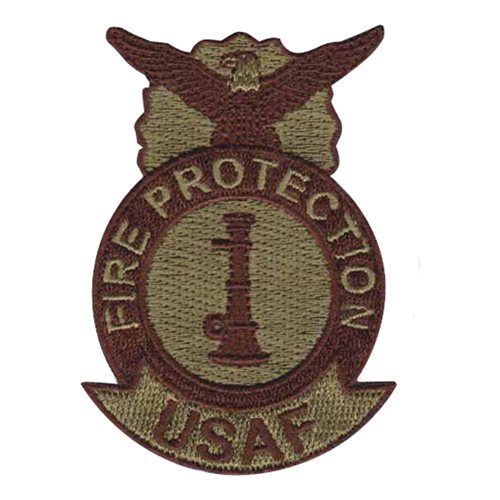 USAF Fire Protection Driver Badge OCP Patch 