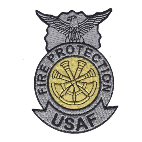 USAF Fire Protection Deputy Fire Chief Badge Patch