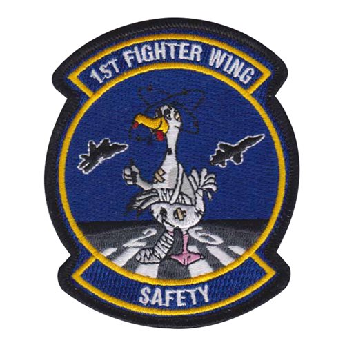 1 FW Safety Blue Patch