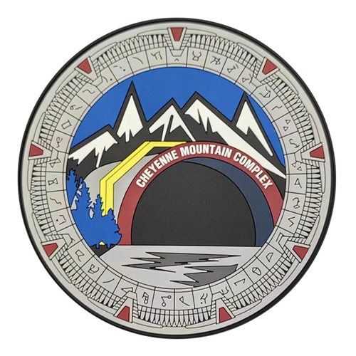 Cheyenne Mountain Complex Morale PVC Patch