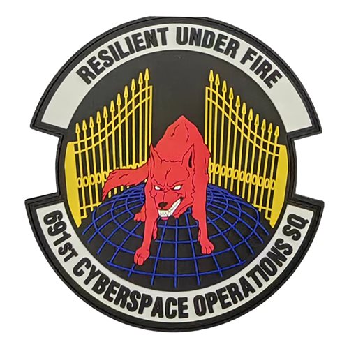 691 COS PVC Patch | 691st Cyberspace Operations Squadron Patches