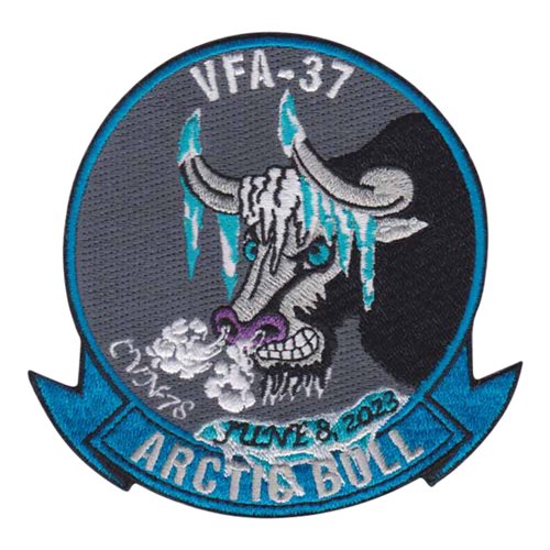 完全手描きパッチ397th　Fighter Squadron 397th Fighter Squadron Main