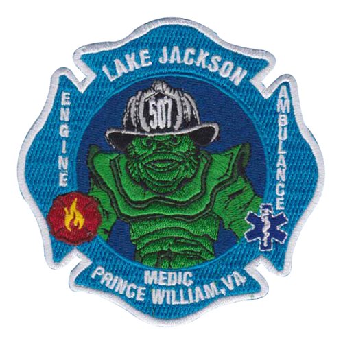 Lake Jackson VFD Fire Department Patch