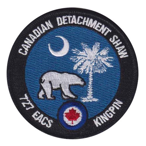 727 EACS Canadian Detachment Kingpin Patch