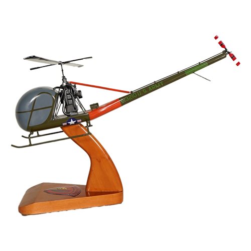 Hiller OH-23 Raven Helicopter Model  - View 2