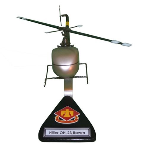 Hiller OH-23 Raven Helicopter Model  - View 3