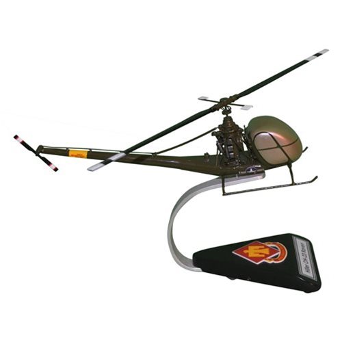 Hiller OH-23 Raven Helicopter Model  - View 4
