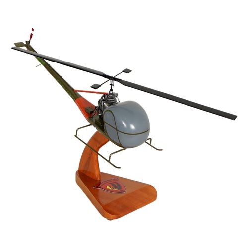 Hiller OH-23 Raven Helicopter Model  - View 5