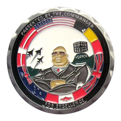 727 EACS Commander Challenge Coin