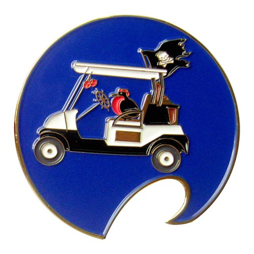 364 RS Golf Cart Commander Bottle Opener Challenge Coin - View 2