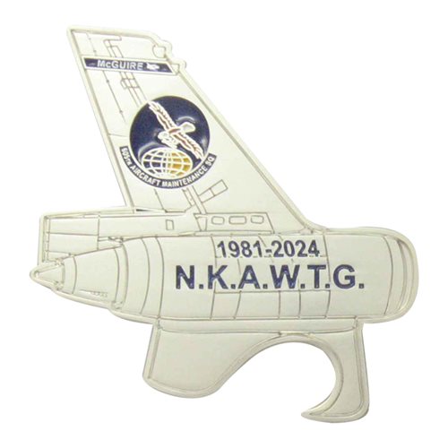 605 AMXS Bottle Opener Challenge Coin - View 2