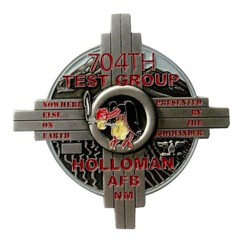 704 TG Holloman AFB Commander Challenge Coin