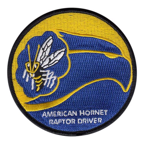 43 FS Raptor Driver Patch | 43rd Fighter Squadron Patches