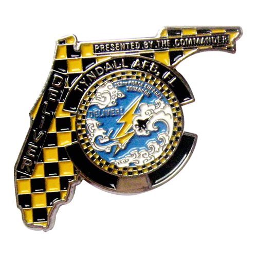 325 FSS Commander Challenge Coin - View 2