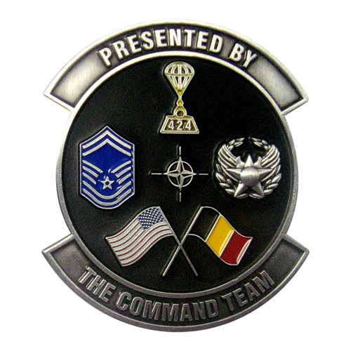 424 ABS Command Team Challenge Coin - View 2