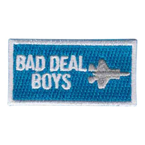 355 FS Bad Deal Boys F-35 Pencil Patch | 355th Fighter