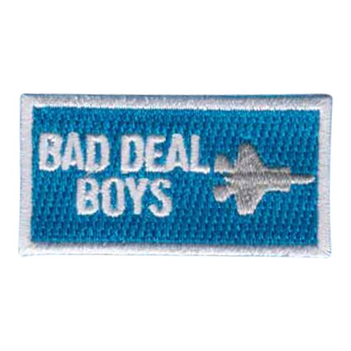 355 FS Bad Deal Boys F-35 Pencil Patch