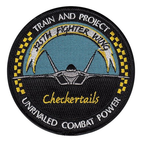 325 FW Checkertails Patch 