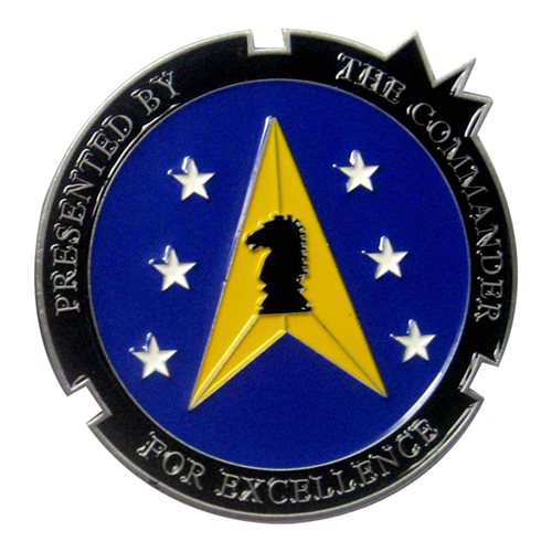 18 IS Commander Challenge Coin - View 2