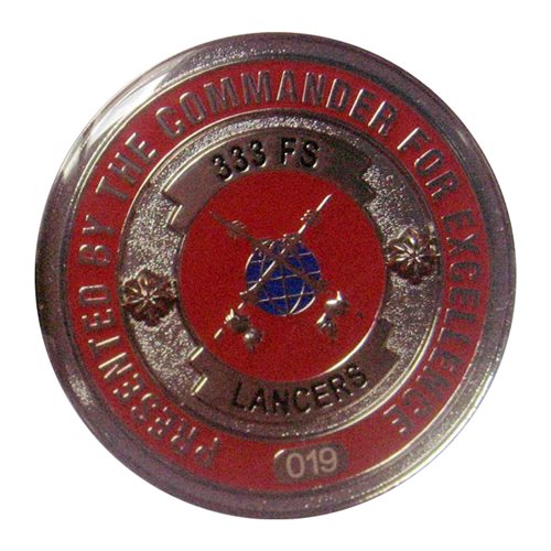 333 FS Commander Challenge Coin - View 2