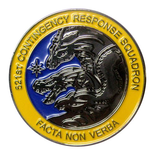 521 CRS Hydra Commander Challenge Coin