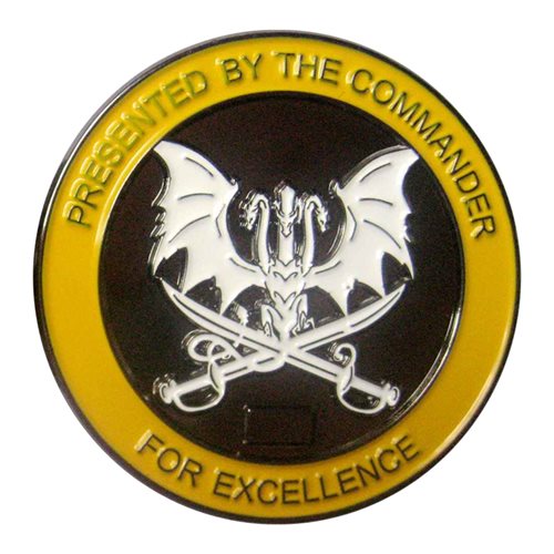 521 CRS Hydra Commander Challenge Coin - View 2