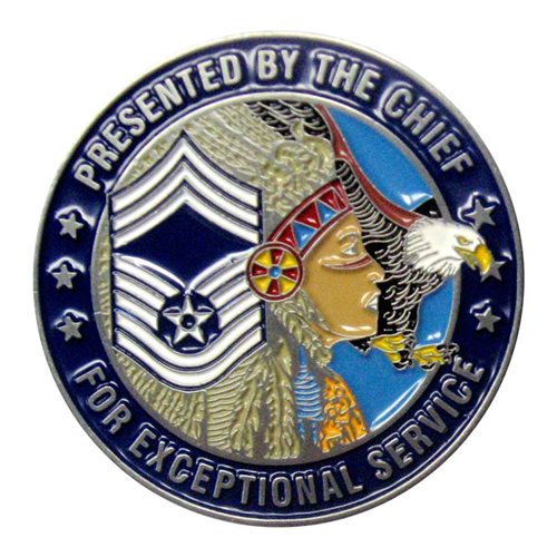 USAF AFMAO Command Chief Challenge Coin