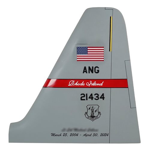 143 AS C-130J-30 Airplane Tail Flash - View 2