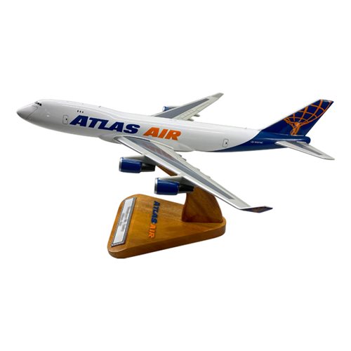 Atlas Air B747-400 Custom Aircraft Model - View 2