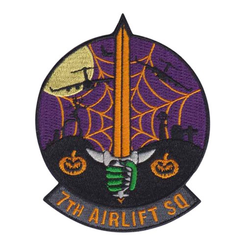 7 AS Halloween Patch