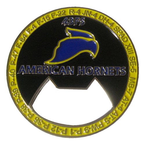 43 FS Bottle Opener Challenge Coin - View 2
