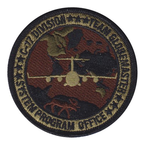 AFLCMC WLM C-17 Division Team Globalmaster SPO OCP Patch