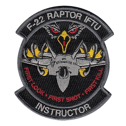 F-22 IFTU Instructor Patch