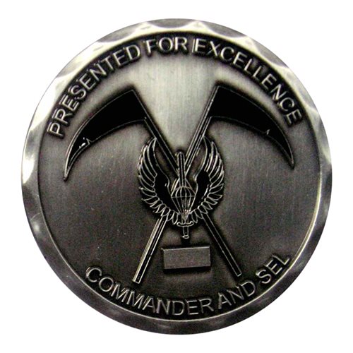 724 STG Det 1 Commander and SEL Challenge Coin - View 2