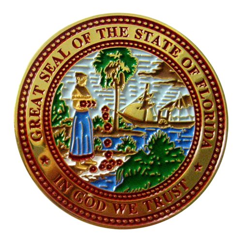 SRC Commissioner District 4 Challenge Coin - View 2