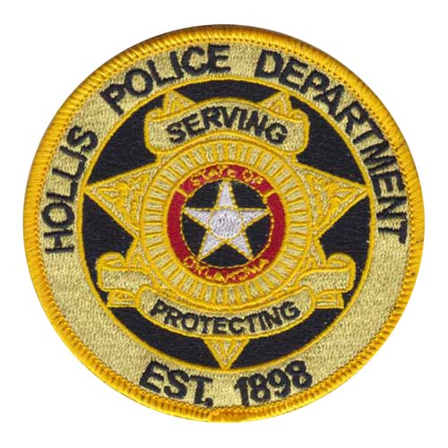 Hollis Police Department Patch