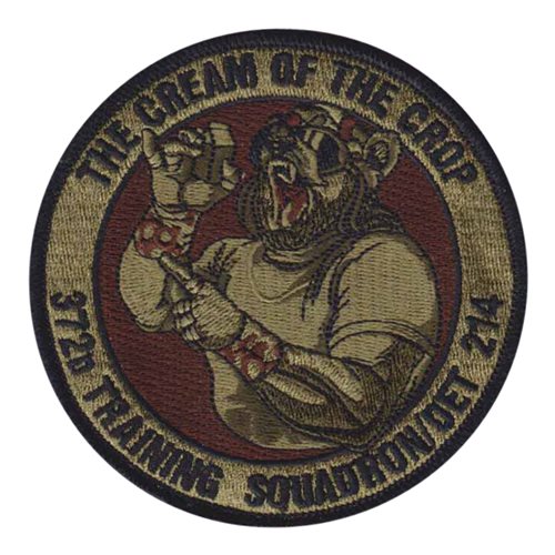 372 TRS Det 214 Grizzly Bear OCP Patch 