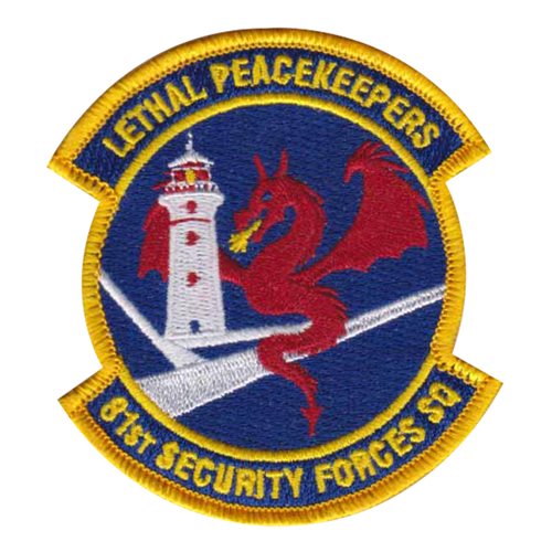 81 SFS Lethal Peacekeepers Patch