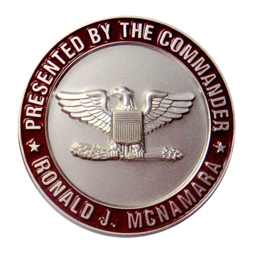 141 MDG Ronald J Mcnamara Commander Challenge Coin - View 2