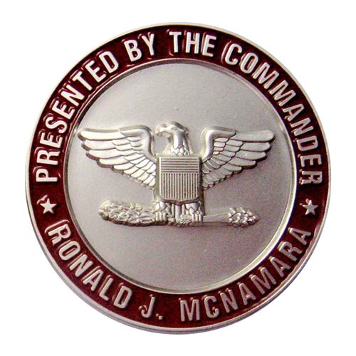 141 MDG Ronald J Mcnamara Commander Challenge Coin - View 2