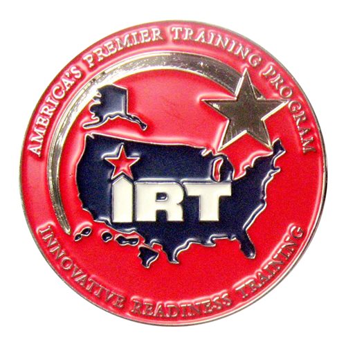 HQ AFRC A4O IRT Army National Guard Challenge Coin