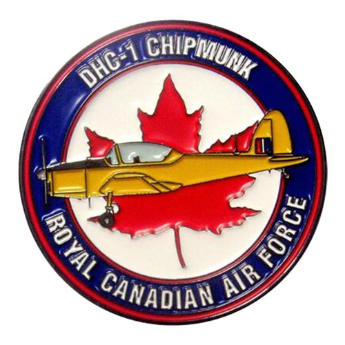RCAF DHC-1 Chipmunk Challenge Coin