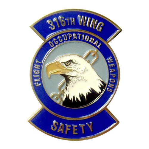 316 WG Safety Challenge Coin - View 2